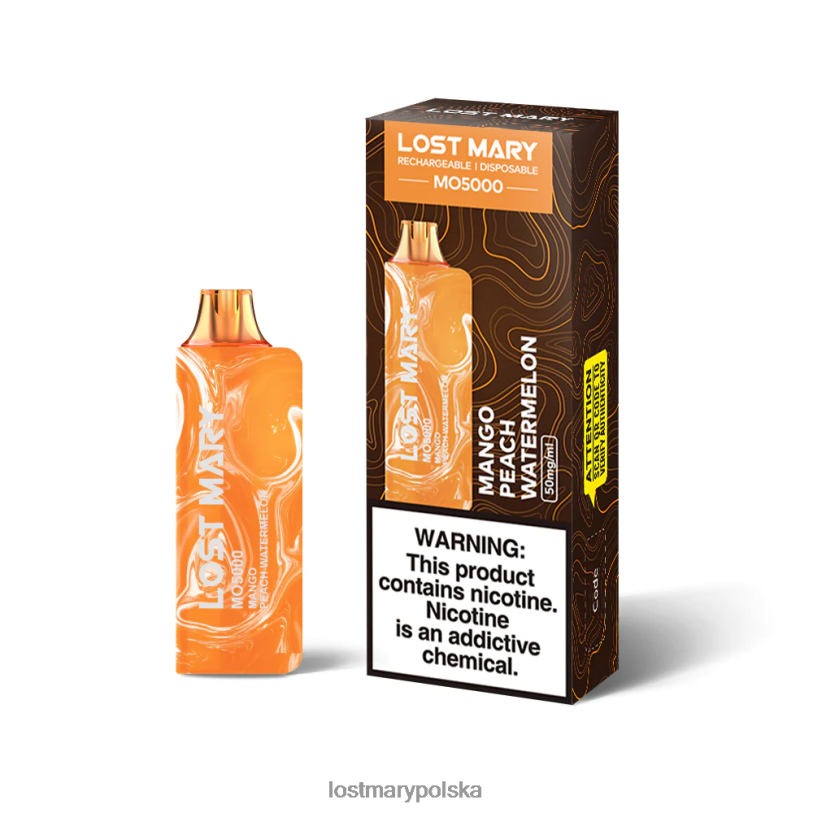 LOST MARY Cena - straciłem Mary Mo5000 arbuz mango brzoskwinia L4FV48