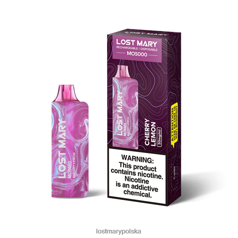LOST MARY Polska - straciłem Mary Mo5000 wiśnia i cytryna L4FV23
