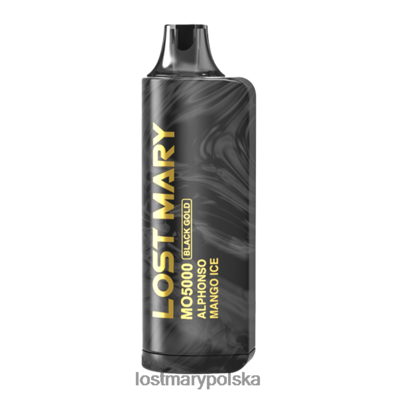 LOST MARY Vape Flavours - Lost Mary Mo5000 w wersji z czarnego złota Alphonso lód mango L4FV92