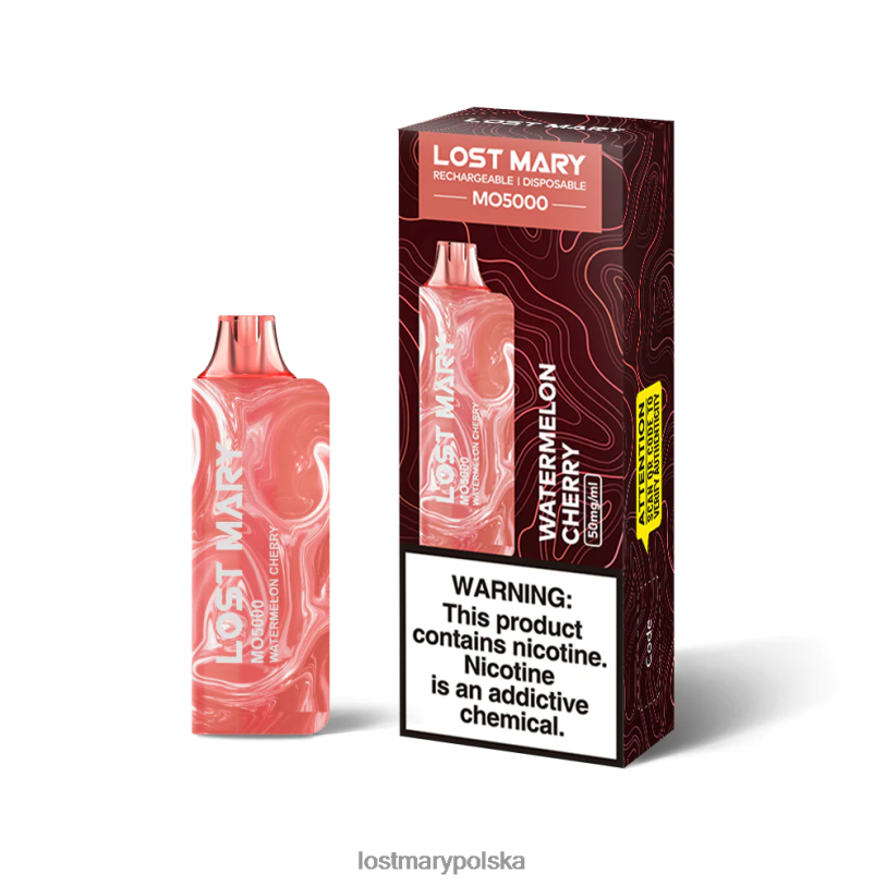 LOST MARY Vape - straciłem Mary Mo5000 wiśnia arbuzowa L4FV77