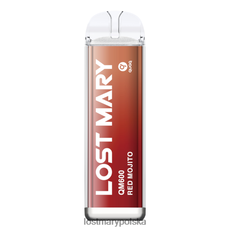 LOST MARY Flavours - jednorazowy waporyzator Lost Mary QM600 czerwone mojito L4FV164