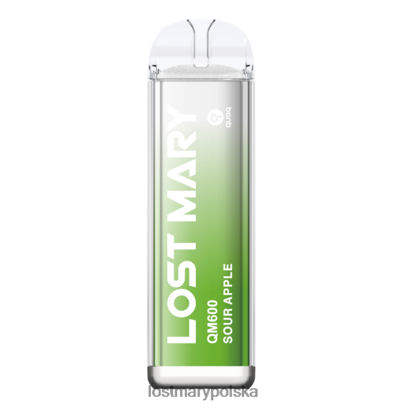 LOST MARY Online - jednorazowy waporyzator Lost Mary QM600 kwaśne jabłko L4FV165