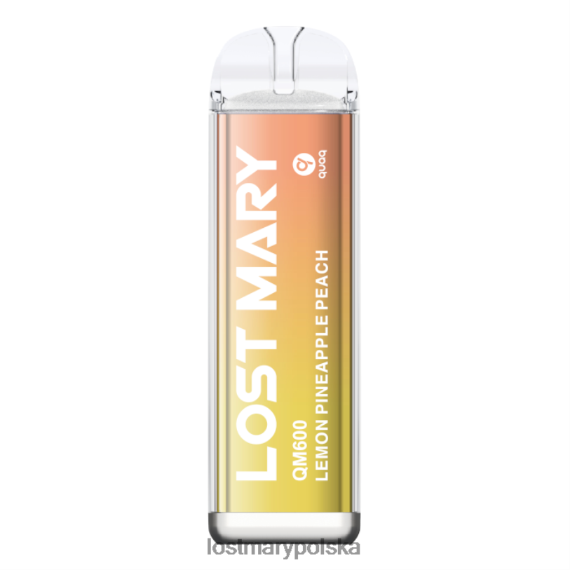 LOST MARY Polska - jednorazowy waporyzator Lost Mary QM600 cytryna ananas brzoskwinia L4FV163