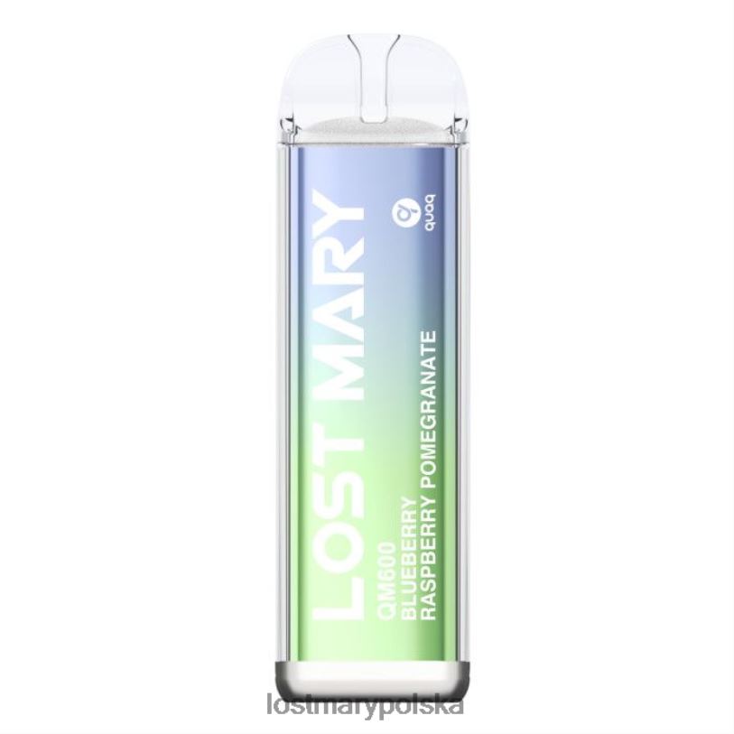 LOST MARY Vape Cena - jednorazowy waporyzator Lost Mary QM600 jagoda malina granat L4FV159