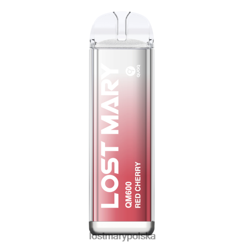 LOST MARY Vape Flavours - jednorazowy waporyzator Lost Mary QM600 czerwona wiśnia L4FV162