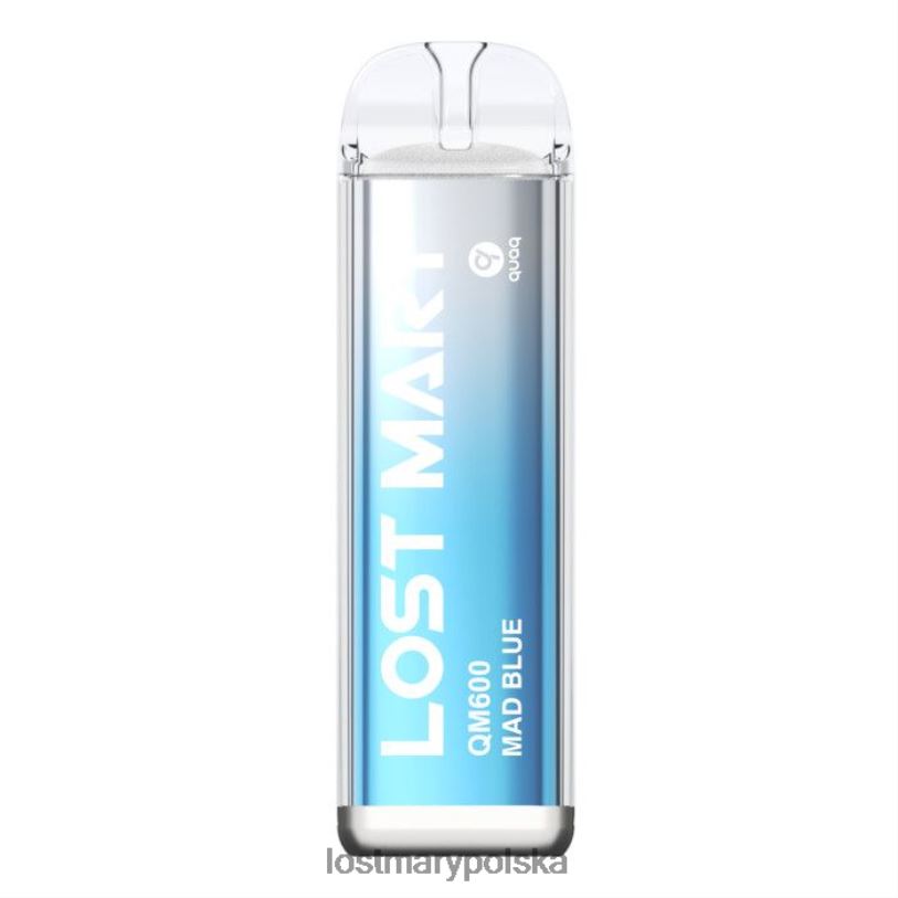 LOST MARY Vape Opinie - jednorazowy waporyzator Lost Mary QM600 szalony niebieski L4FV160