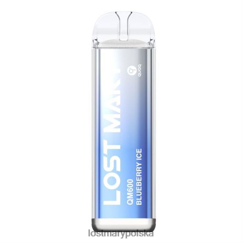 LOST MARY Vape - jednorazowy waporyzator Lost Mary QM600 lód jagodowy L4FV157