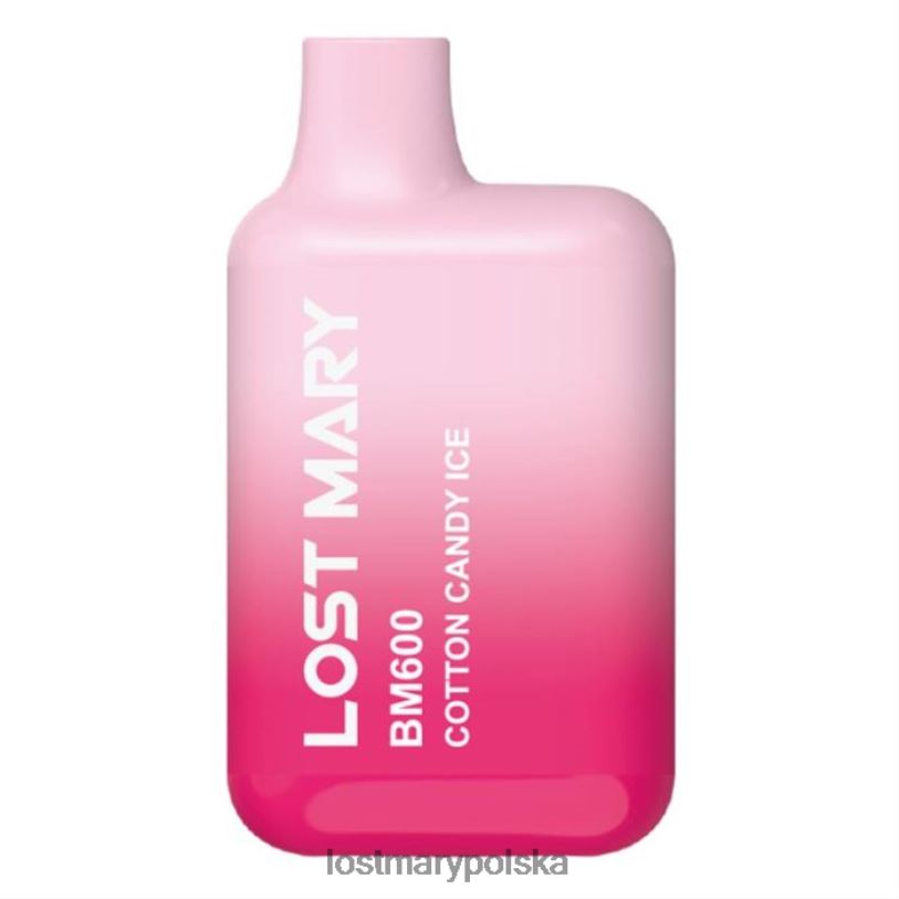 LOST MARY Cena - Jednorazowy waporyzator Lost Mary Bm600 lód z waty cukrowej L4FV148