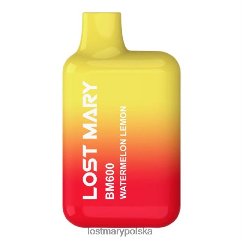 LOST MARY Online - Jednorazowy waporyzator Lost Mary Bm600 arbuz cytrynowy L4FV125