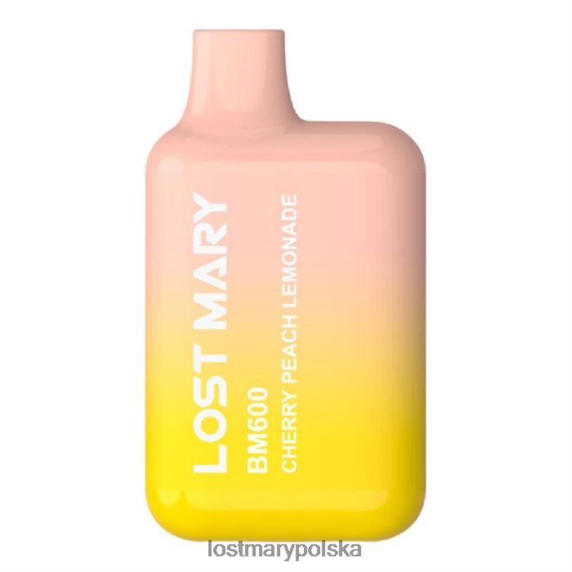 lemoniada wiśniowo-brzoskwiniowa