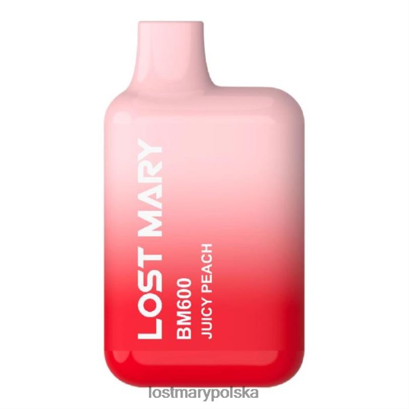 LOST MARY Vape Cena - Jednorazowy waporyzator Lost Mary Bm600 soczysta brzoskwinia L4FV149