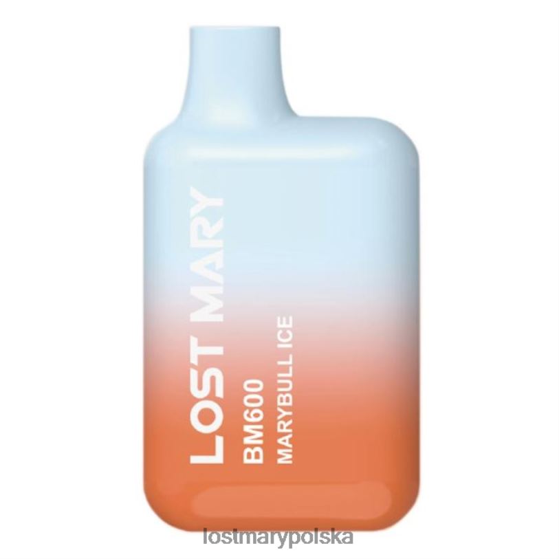 LOST MARY Vape Flavours - Jednorazowy waporyzator Lost Mary Bm600 lód marybulowy L4FV152
