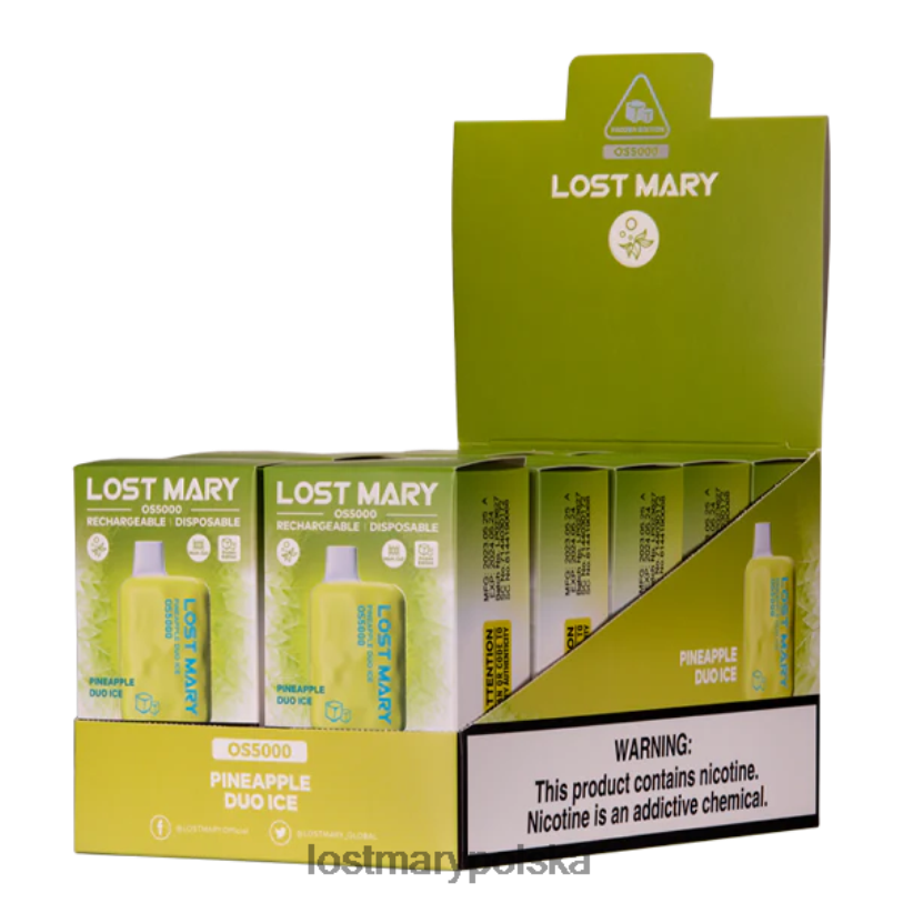 LOST MARY Opinie - zgubiłem Mary Os5000 lód duet ananasowy L4FV56