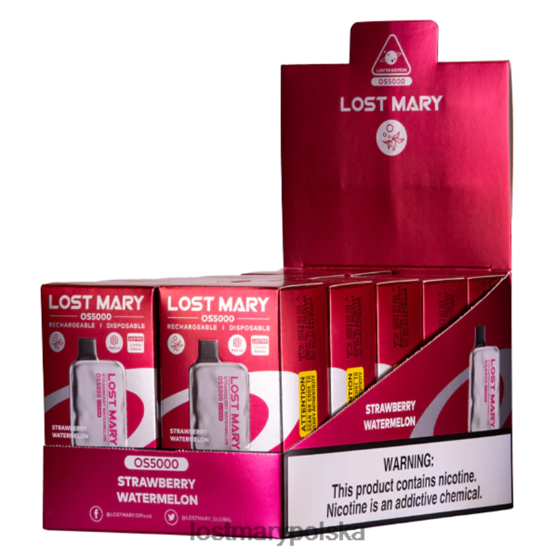 LOST MARY Polska - stracił połysk Mary Os5000 arbuz truskawkowy L4FV73