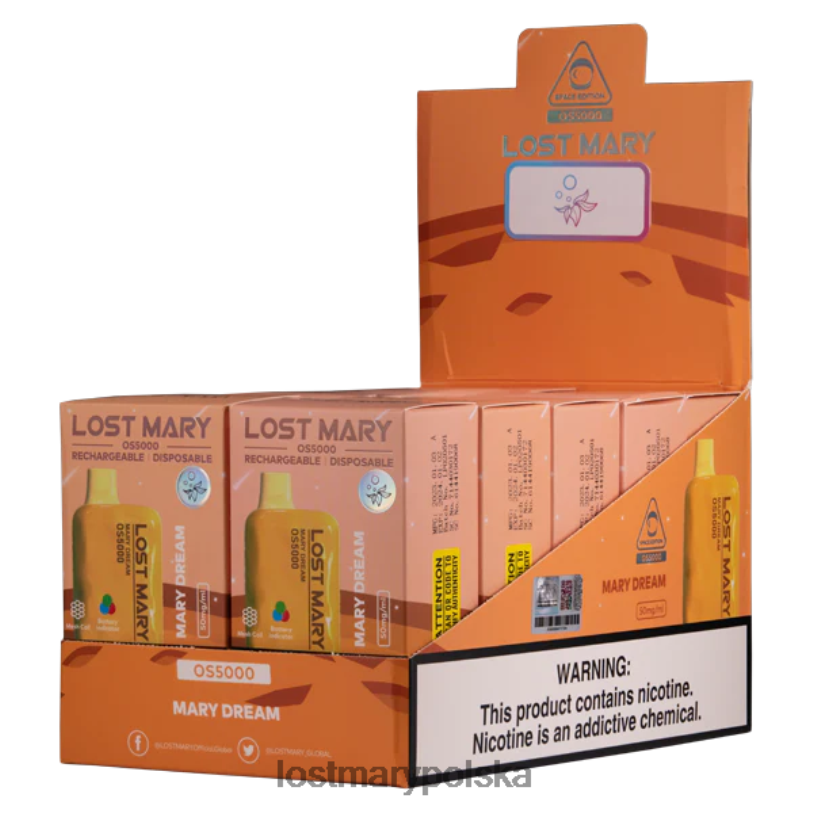 LOST MARY Vape Opinie - zgubiłem Mary Os5000 marny sen L4FV50